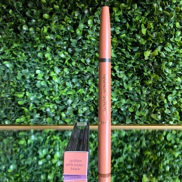 Tarte GOLDEN PINK LUSTER + BLACK Quick Stick Waterproof Shadow & Liner | NEW - Picture 9 of 16